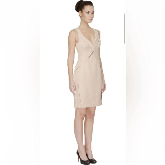 Zac Posen Textured Organza Dress size 10 - Picture 3 of 7
